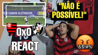 PÊNALTI PERDIDO DO GABIGOL! REACT VASCO X FLAMENGO REAÇÕES FLAMENGUISTAS