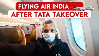 Flying Air India after Tata takeover #AirIndia | Riaan George