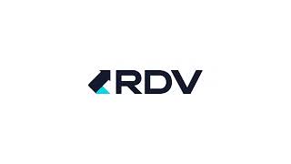 Анимация ребрендинга логотипа для компании RDV