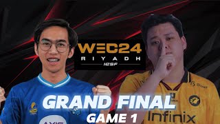 FNATIC ONIC VS EVOS HOLY | GRAND FINAL- MATCH 1- GAME 1 #SELEKNAS