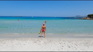 Rena Majori beach and Rena Bianca beach - Sardinia (Italy)