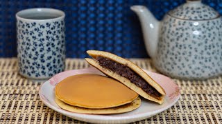 DORAYAKI (Recette Japonaise) - Pancakes Fourrés à la Pâte d'Haricot Rouge Sucrée