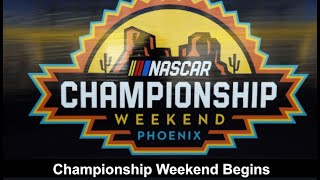 NASCAR Cup Series Championship Race Practice at Phoenix Live Commentary