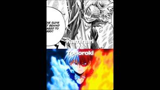 Kaminari VS Todoroki