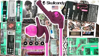 KIKdeseo26 Skullcandy 🇺🇸 XTplyo Audífono Auricular deportivo alambrico Intraural Aux 3.5mm Botón Mic