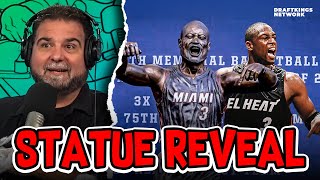 DWYANE WADE STATUE REVEAL GONE WRONG 🚨 | Dan Le Batard Show