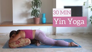 30 Min Yin Yoga | Full Body Stretch & Deep Relax | Focus Anche e Schiena