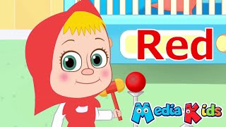 Learn Colors with friends | MediaKids Toddler Educational