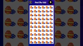 Find The Odd One Out | Emoji Quiz #findtheoddone