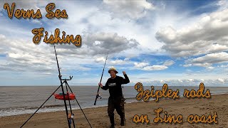 VERNS SEA FISHING | ZZIPLEX RODS DELIVERS MY FIRST SPECIES ON THIS LINCS COAST SEA FISHING UK