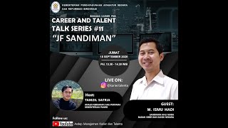 Career and Talent Talk Series #11: Bincang Karier JF Sandiman