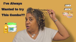 I've Always Wanted To try This Wash and Go Combo?? | Wetline & ... | Using up the Stash