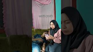 prank istri sesak nafas || paniknya gak main-main || pasangan suami-isteri