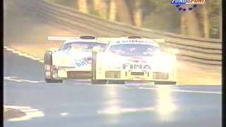 Le Mans 1996 McLaren F1 GTR vs Porsche GT1