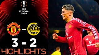 Manchester United vs Bodoe Glimt 3-2 | 2024 Europa League | Match Highlights