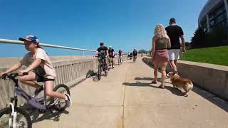 2023, May 7, Cycling on Chicago Lakefront Trail