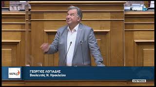 Ολομέλεια Βουλής (3-11-2022) Γιώργος Λογιάδης