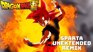 (DBS) Super Saiyan God Goku - Sparta Remix