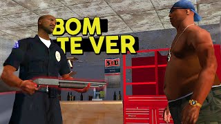 O TENPENNY FOI BUSCAR O CJ EM SAN FIERRO 😬😬😬 - GTA SA: CHAOS MOD [PARTE 48]