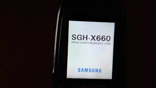 Samsung SGH-X660 - Recharge battery