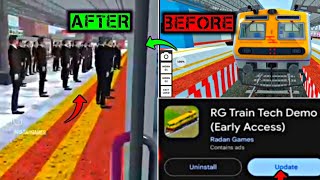 Rg Train Tech Demo New Upcoming Update | Train Zimulator 2 New Upcoming Update | Add Passenger | RGW