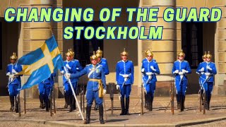 Sweden Changing of the Guard Ceremony at Stockholm Palace | 4K UHD