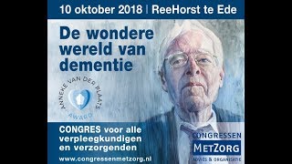 Korte impressie congres De wondere wereld van dementie 2018