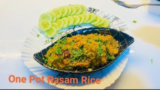 One pot rasam rice | rasam rice