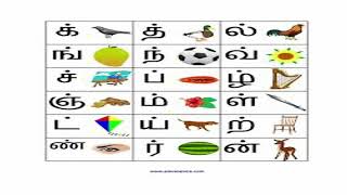 Tamil letters meyyezhutukal video