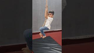 Hanging on Rope #hanging #child #children #rope #badshah #divine #osajnaa #yoga #viral #trending