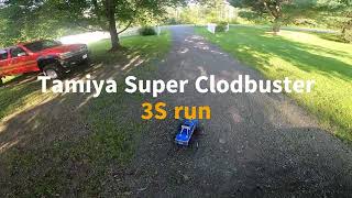 Tamiya Super Clodbuster 3S run