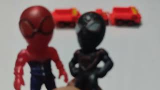 avengers Superhero and Villain Play role. Spider-Man, black spider, dr avenger