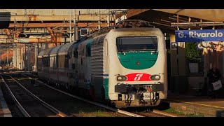 Ultimi km per le  E444 089 E444 066 loco titolare E402B 106