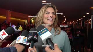 Monserrat Oliver imapctada con la caida de Belinda en la pasarela