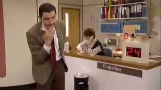 Mr bean at the clinic,GREAT!!