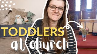 Helpful tips for taking a toddler to church - worshipping at church with small children