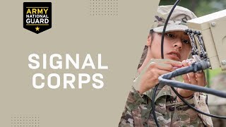 Army National Guard Signal Corps 30 Second - SRSC