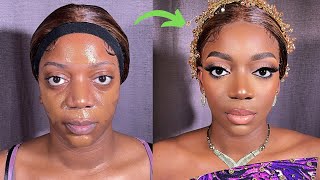 SIMPLE MAKEUP TRANSFORMATION FT MY BEAUTIFUL CLIENT