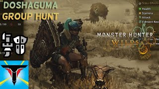 MH:Wilds Beta - Doshaguma Group Hunt with Gunlance