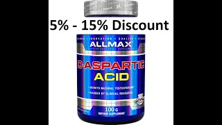 Discount - ALLMAX Nutrition, D Aspartic Acid, Boost Natural Testosterone, 3 53 oz 100 g Review