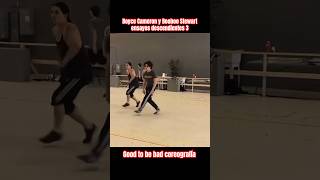 Cameron Boyce y Booboo Stewart ensayando Descendientes 3😱 #descendientes #cameronboyce