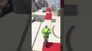 GTA 5 Impossible Bike Stunts: Parkour Race Madness! @anshulvijgamer