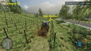 FS22 | ELECTRIC TRACTOR VINEYARD WORK! | ERLENGRAT #8 | Alpine Dairy Farm