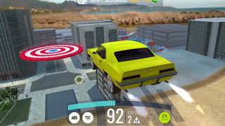 Ski jumping Car racing games, drifting track