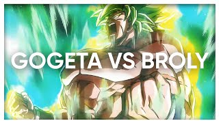 Gogeta Vs Broly with Flow Hero: Song Of Hope Instead (HD)