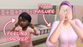 making toddlers cry in the sims 4 | 100 Baby Challenge Ep. 4 | Sims 4