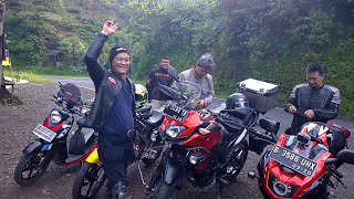 Touring Curug Cikaso Part 1 : Versys 250 - Ninja 150ss - Z 250 - Ninja rr - Fino