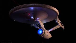 Neil's 1:350 scale U.S.S. Enterprise Refit model - demo 02