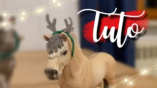 Tuto schleich de noël - VLOG CREATE WITH ME - Weekmas 2