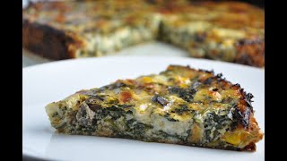 Glutenfreie Spinat Quiche Rezept